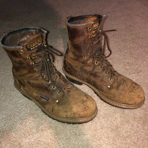 Carolina steel toe 8” waterproof boot size 10.5